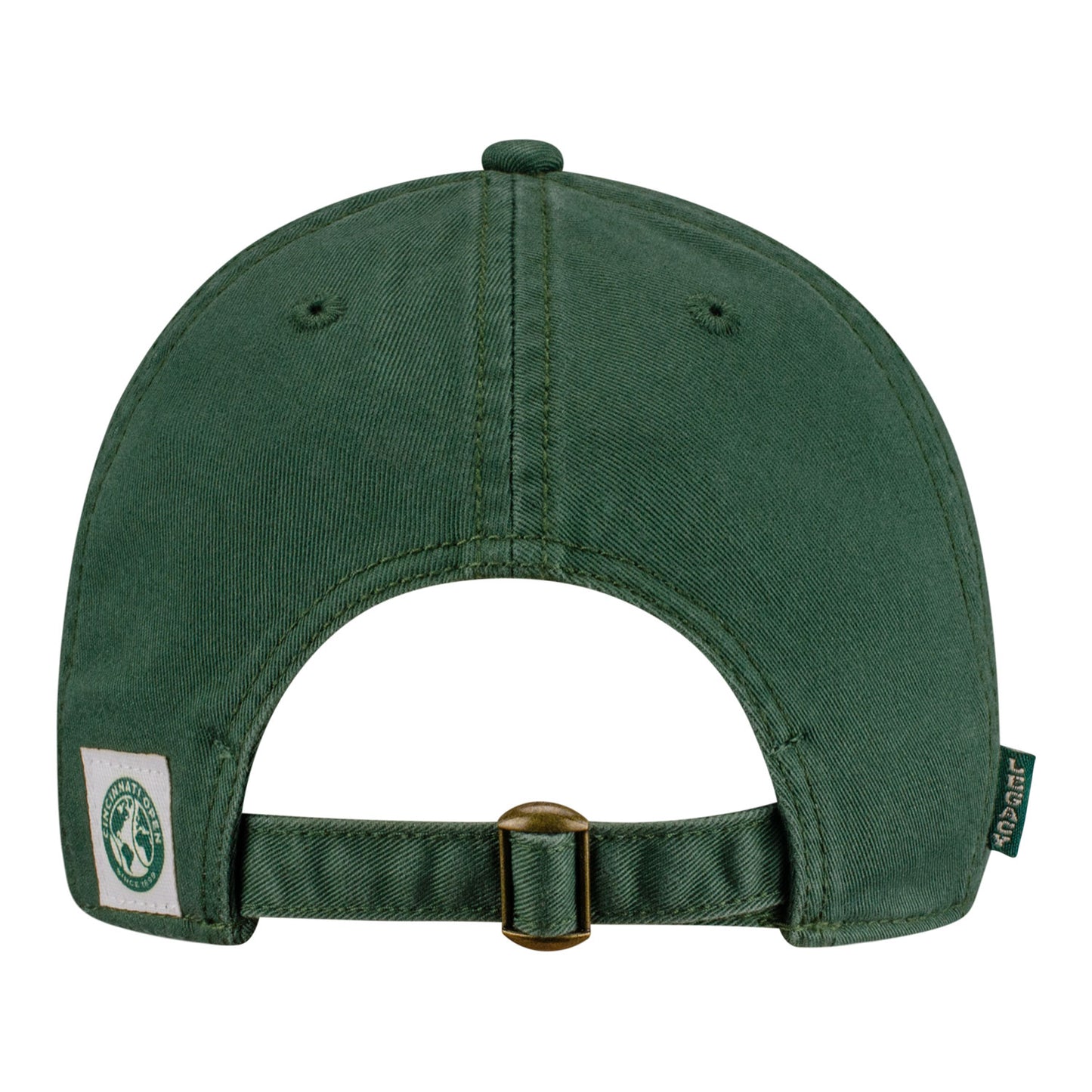 Legacy Cincinnati Open Women's EZW Relaxed Twill Hat in Dark Green - Back