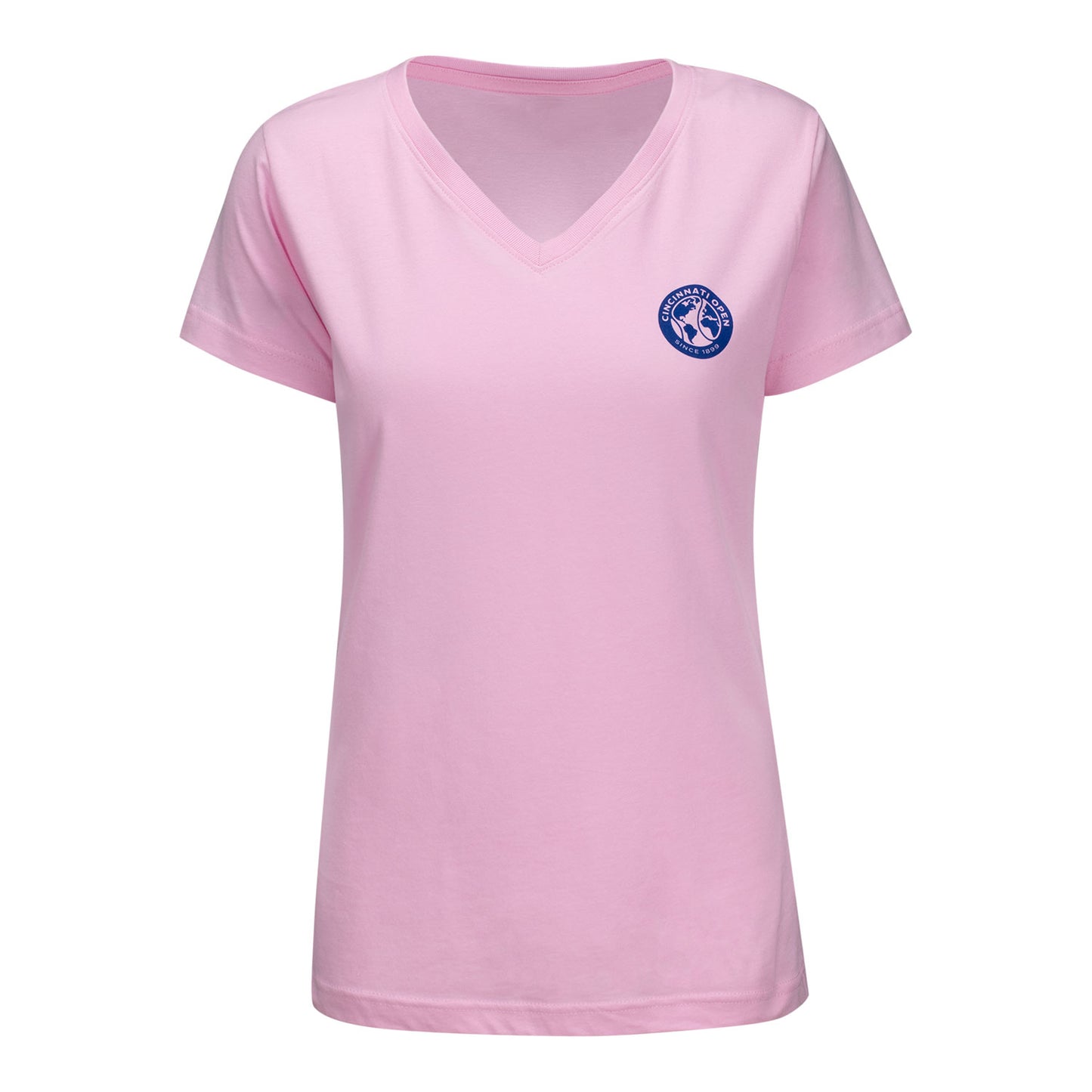 Ahead Cincinnati Open Women's Vista T-Shirt in Pink - Front View