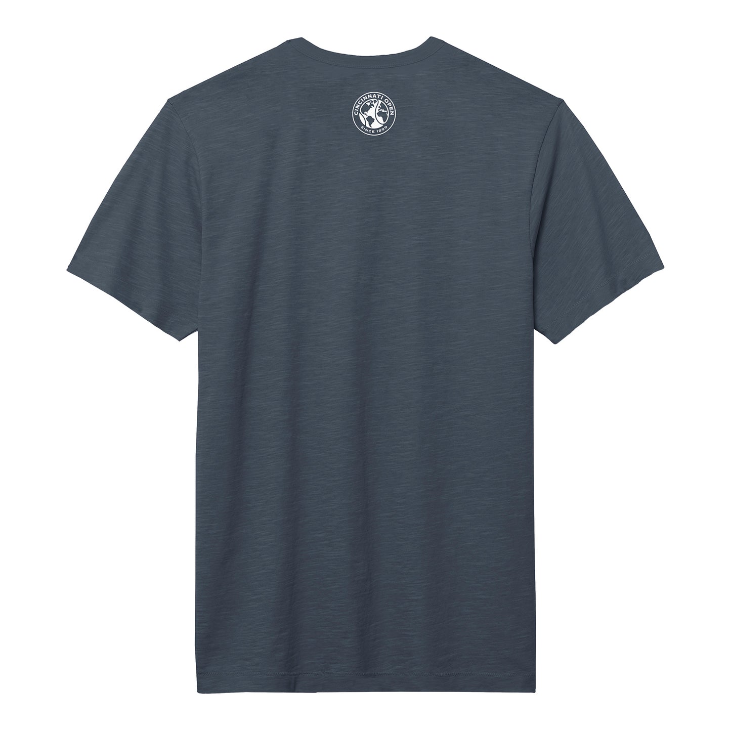 Legacy Cincinnati Open Text Jersey Slub T-Shirt in Spring Navy - Back