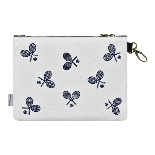 PRG Golf Cincinnati Open Crossed Racket Zip Tote Pouch - Front