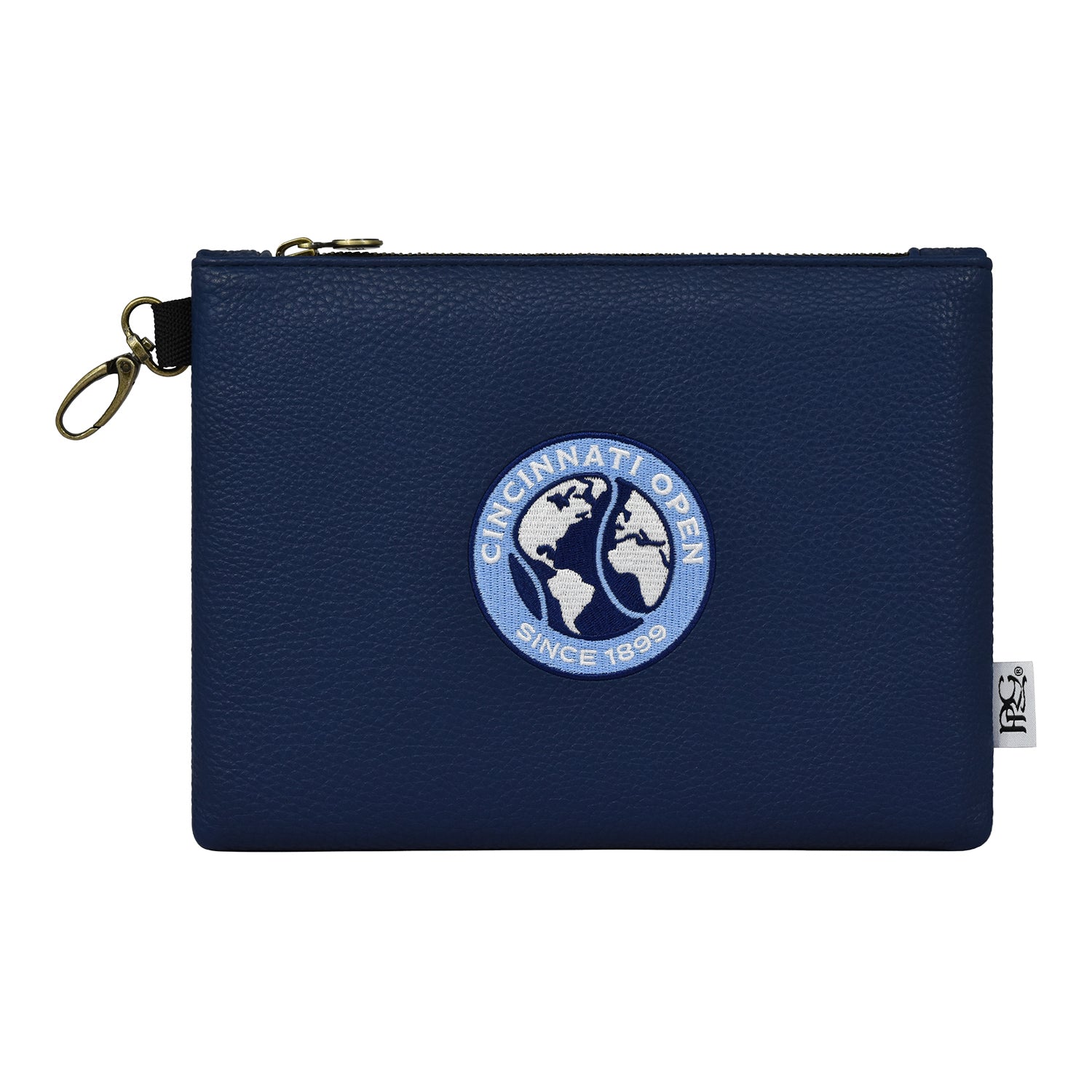 PRG Golf Cincinnati Open Crossed Racket Zip Tote Pouch - Back