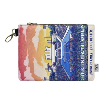 PRG Golf Cincinnati Open Linder Tennis Center Zip Tote Pouch