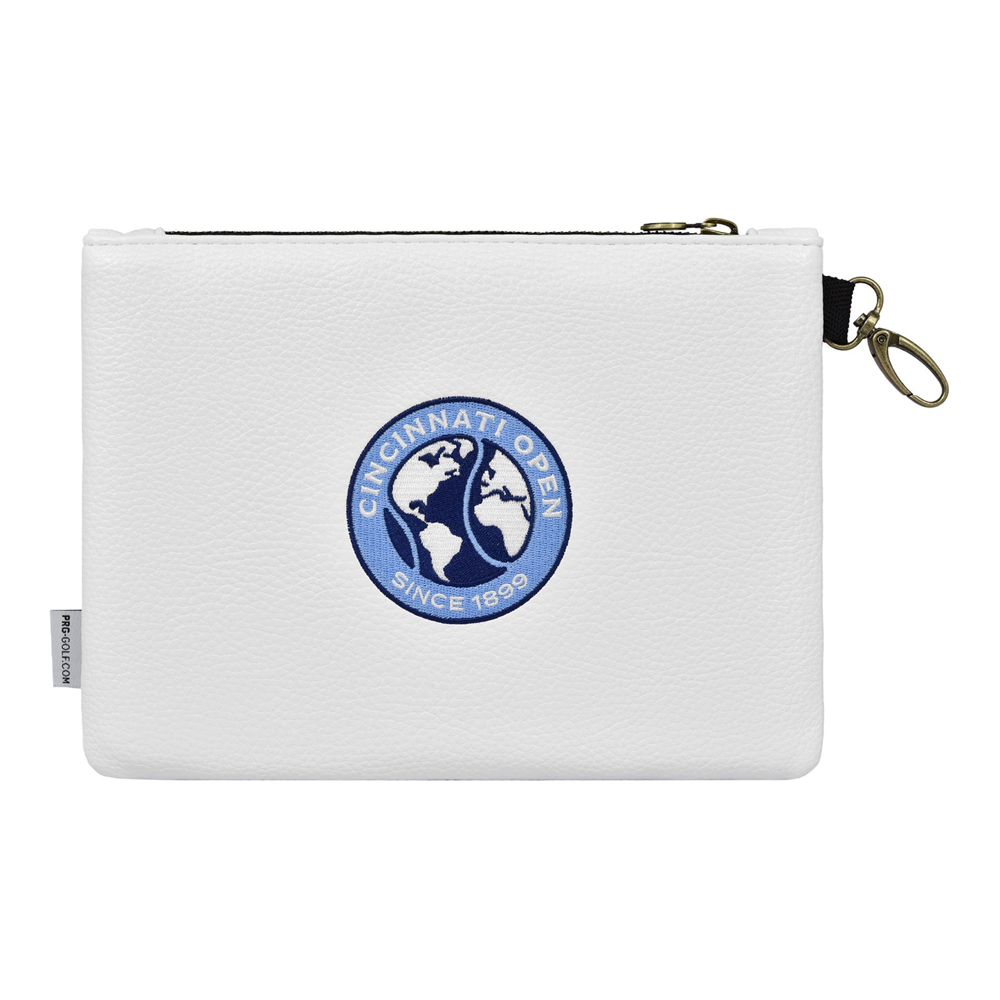 PRG Golf Cincinnati Open Linder Tennis Center Zip Tote Pouch - Back Side