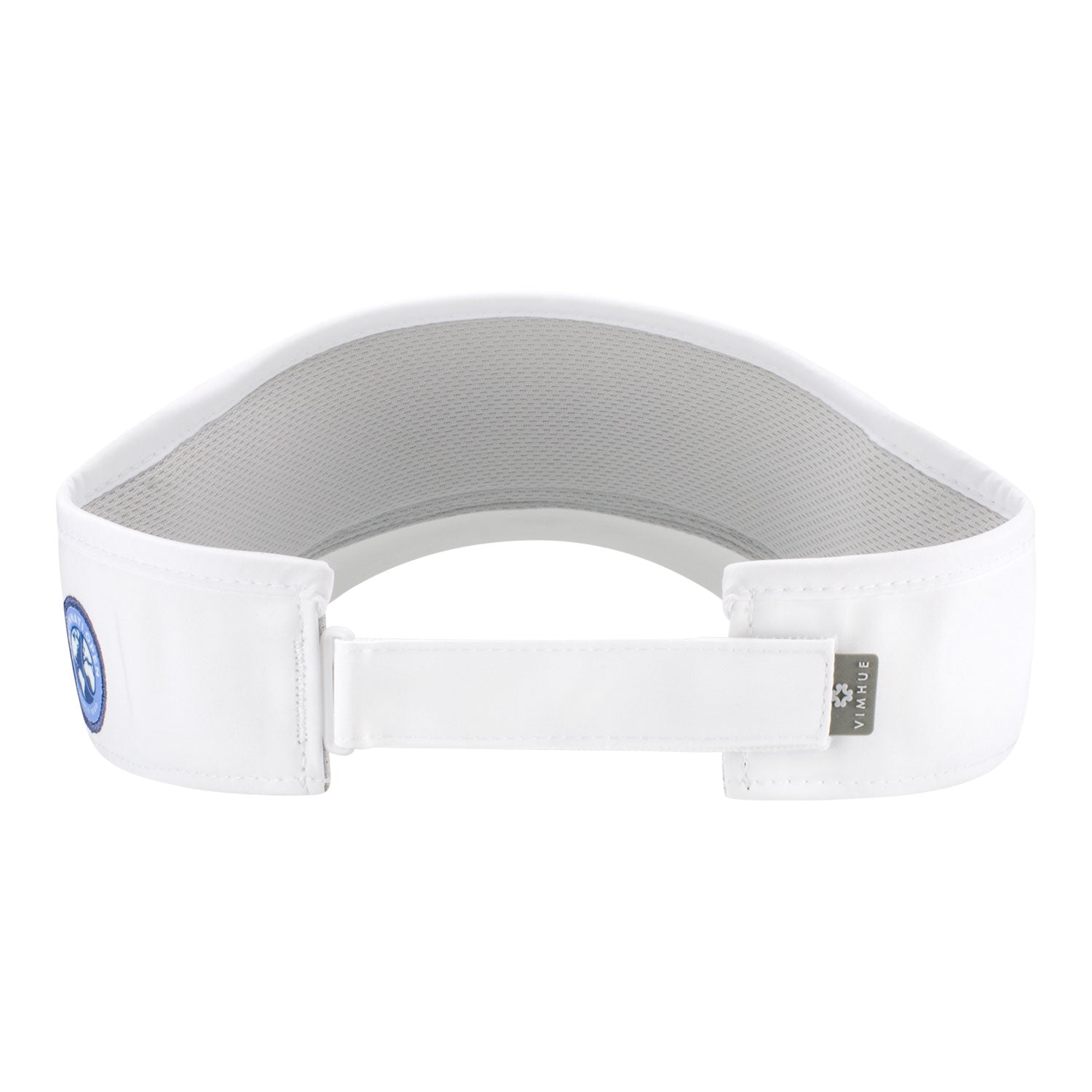 Vimhue Cincinnati Open Ladies Visor in White - Back View