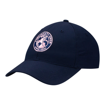 Ahead Cincinnati Open Women's Cumulus Hat in Navy - Front Left View