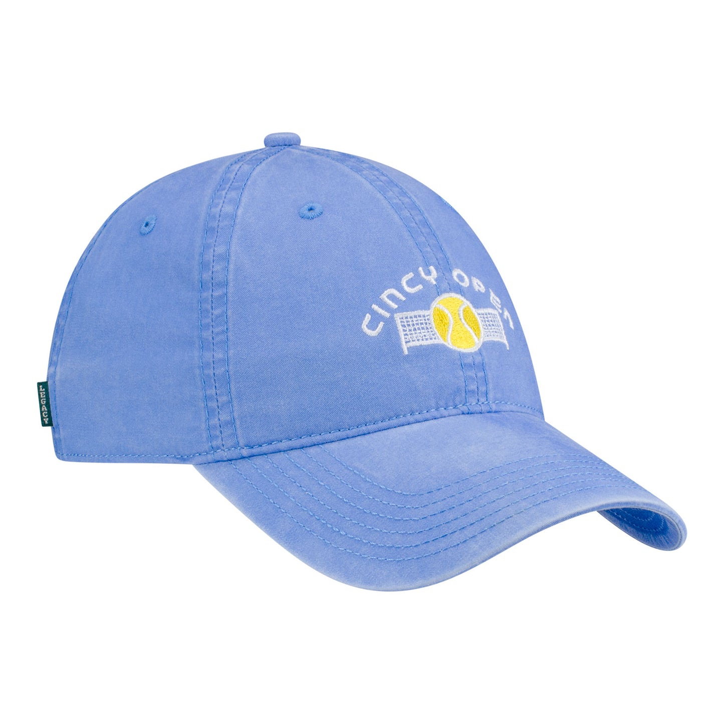 Legacy Cincinnati Open Women's TTA Relaxed Hat in Power Blue - Front Right