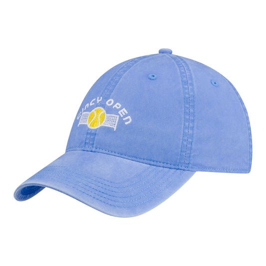 Legacy Cincinnati Open Women's TTA Relaxed Hat in Power Blue - Front Left