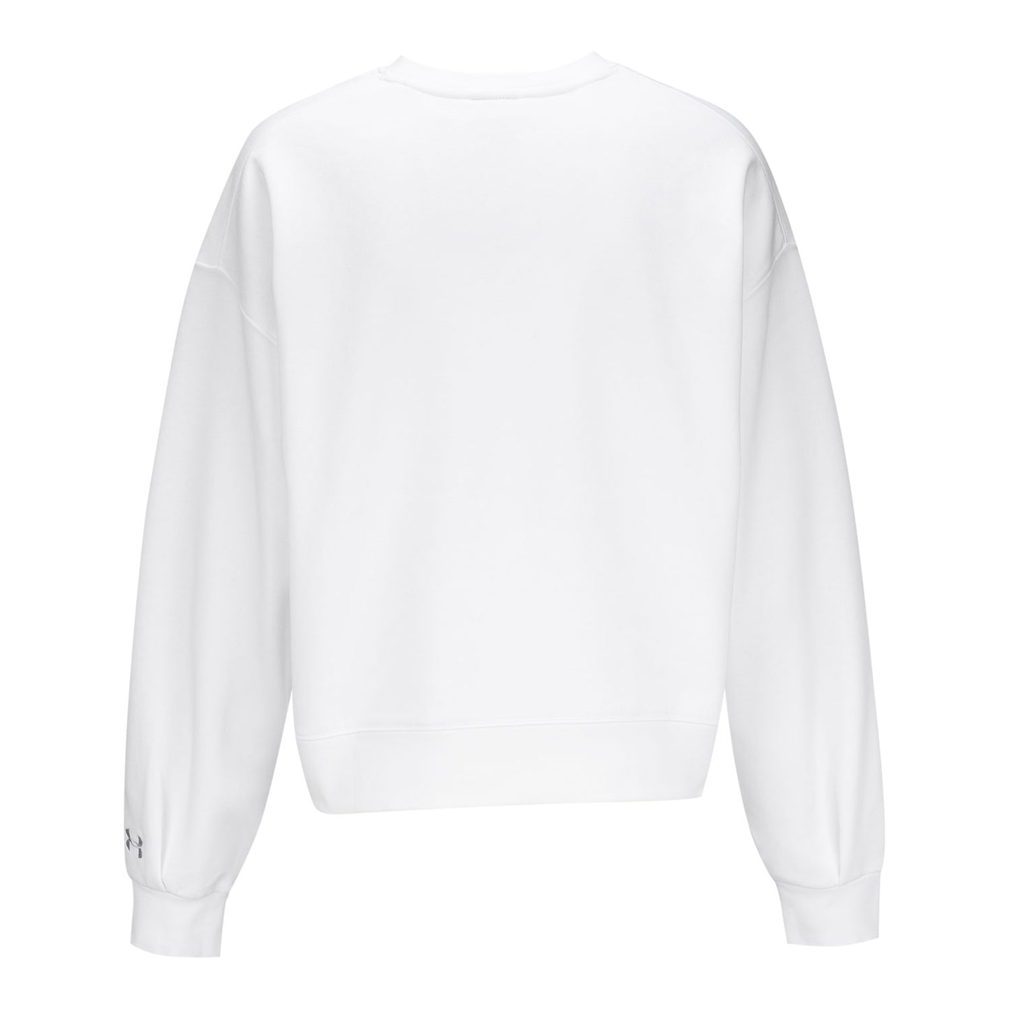 Under Armour Cincinnati Open Women's Icon Fleece Crewneck Sweatshirt in White - back