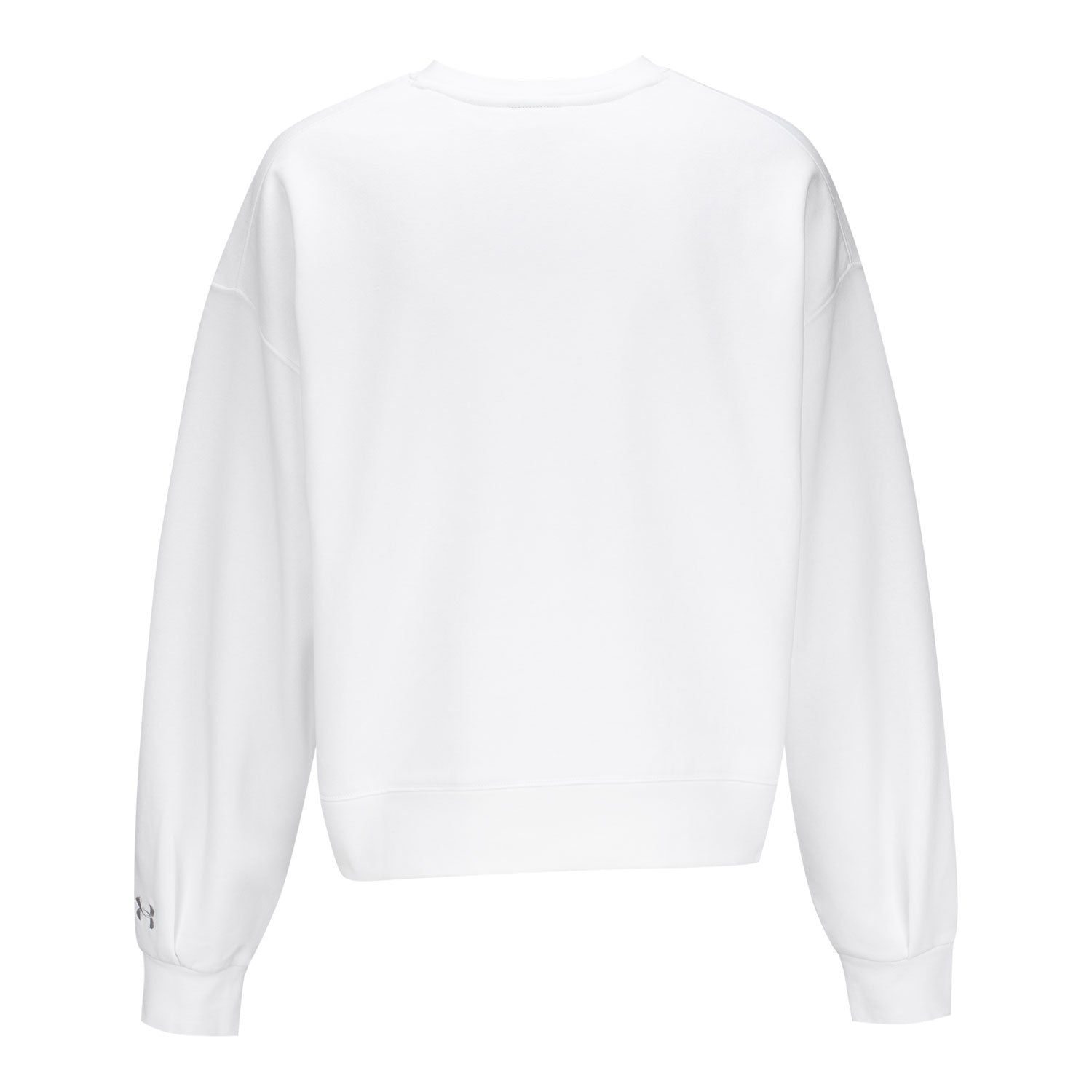 Under Armour Cincinnati Open Women's Icon Fleece Crewneck Sweatshirt in White - back