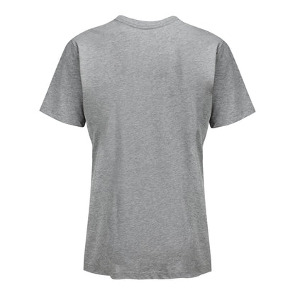 Ahead Cincinnati Open Women's Racket Graphic T-Shirt in Grey - Back View