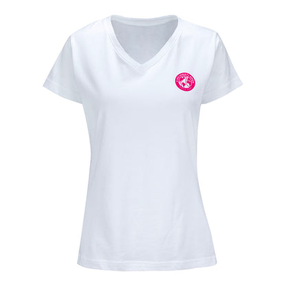 Ahead Cincinnati Open Women's Vista T-Shirt in White - Front View