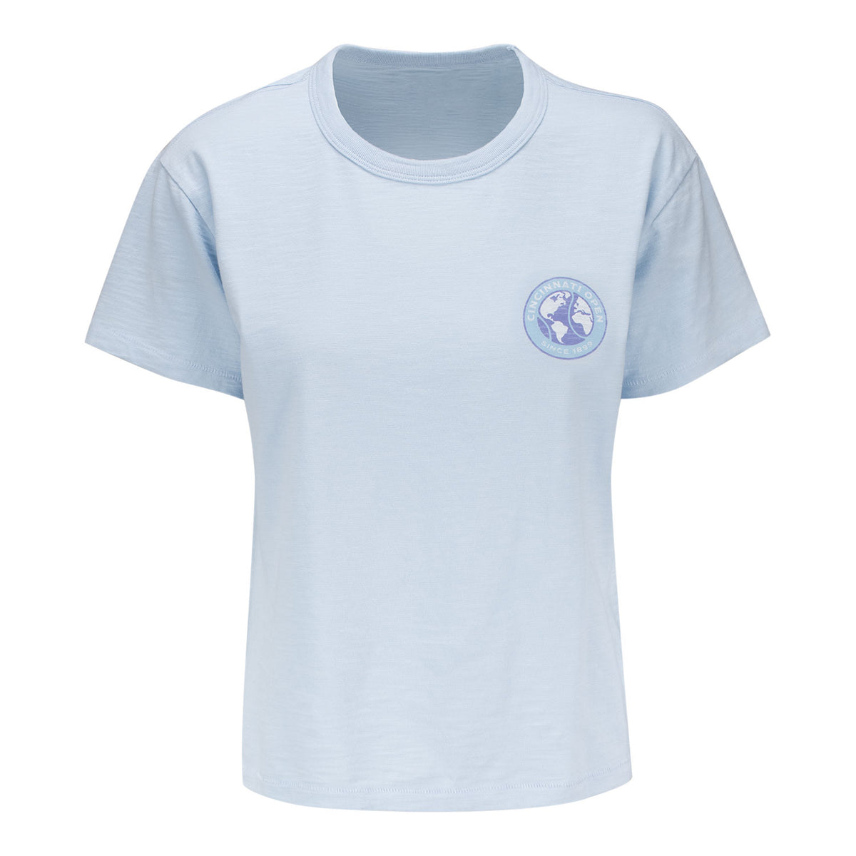 Standard Rec Cincinnati Open Women's Stadium T-Shirt in Skyway - Front