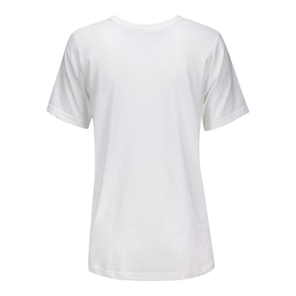 Under Armour Cincinnati Open Women's Ayla Cotton Court T-Shirt in White - Back View