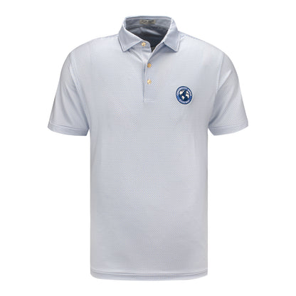 Peter Millar 2026 Cincinnati Open Phoenix Performance Jersey Polo in Bluebird - Front View