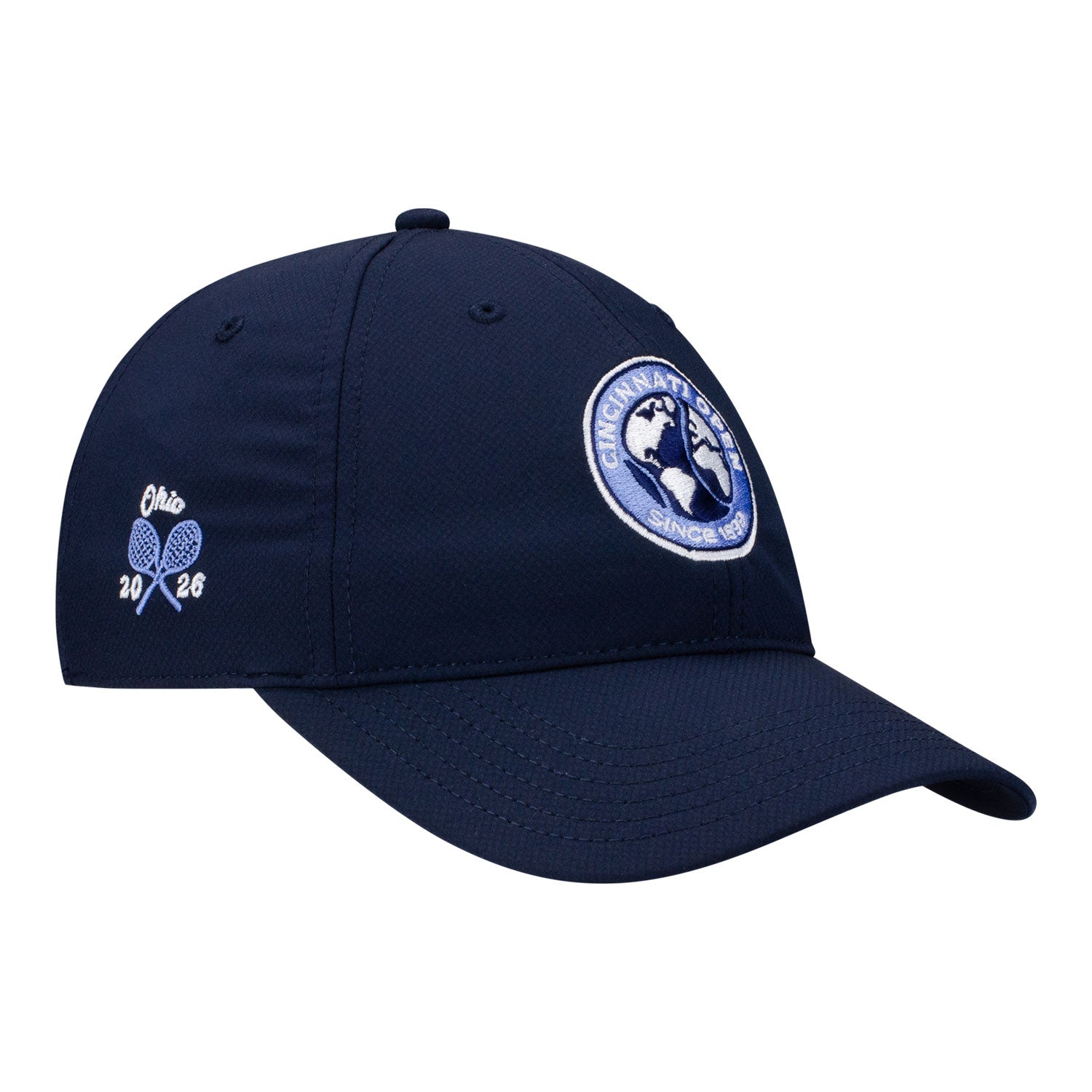 Ahead Cincinnati Open Frio Performance Hat in Navy - Front Right View