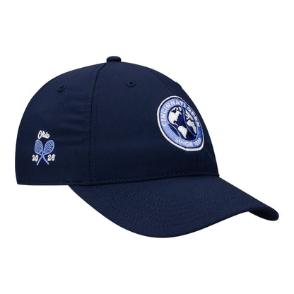 Ahead Cincinnati Open Frio Performance Hat in Navy - Front Right View
