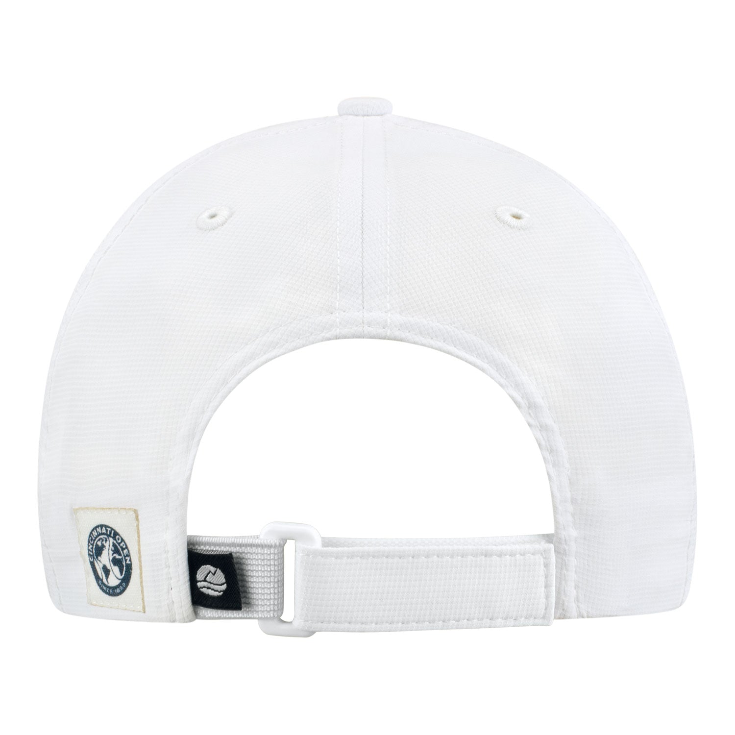 Legacy Cincinnati Open Performance Epic Hat in White - Back View