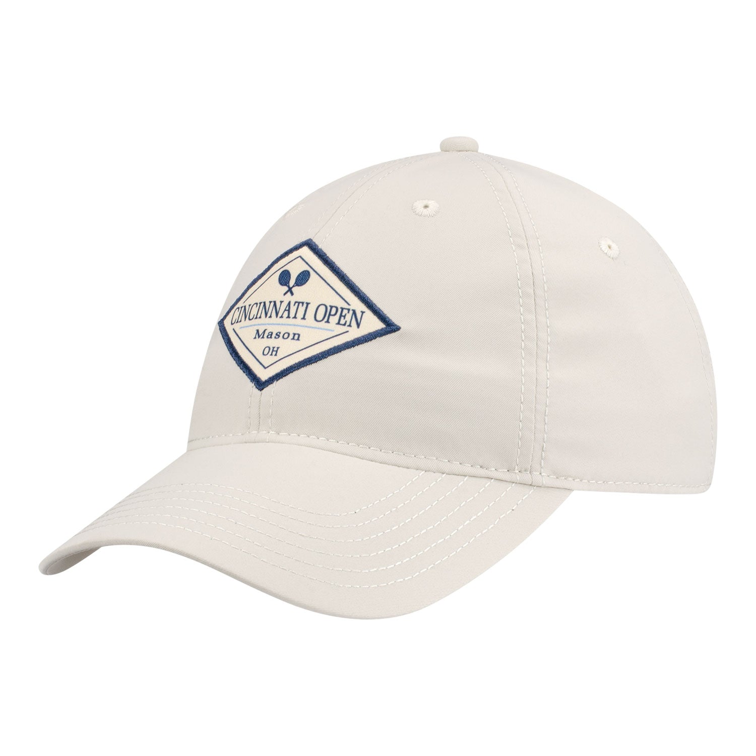 Legacy Cincinnati Open Diamond Patch CFA Hat in Khaki - Front Left