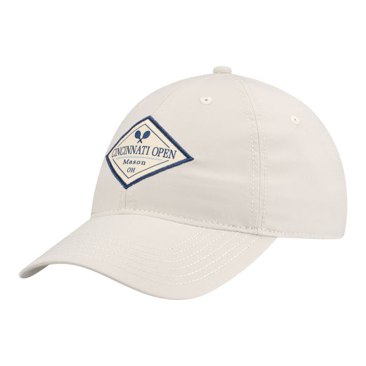 Legacy Cincinnati Open Diamond Patch CFA Hat in Khaki - Front Left