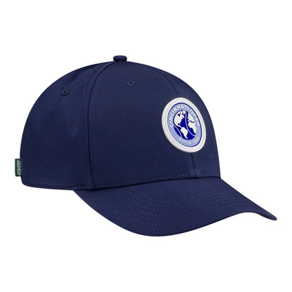 Legacy Cincinnati Open Back Nine Logo Patch Hat in Navy - Front Right