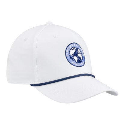 Ahead Cincinnati Open Alto Rope Hat in White - Front Right