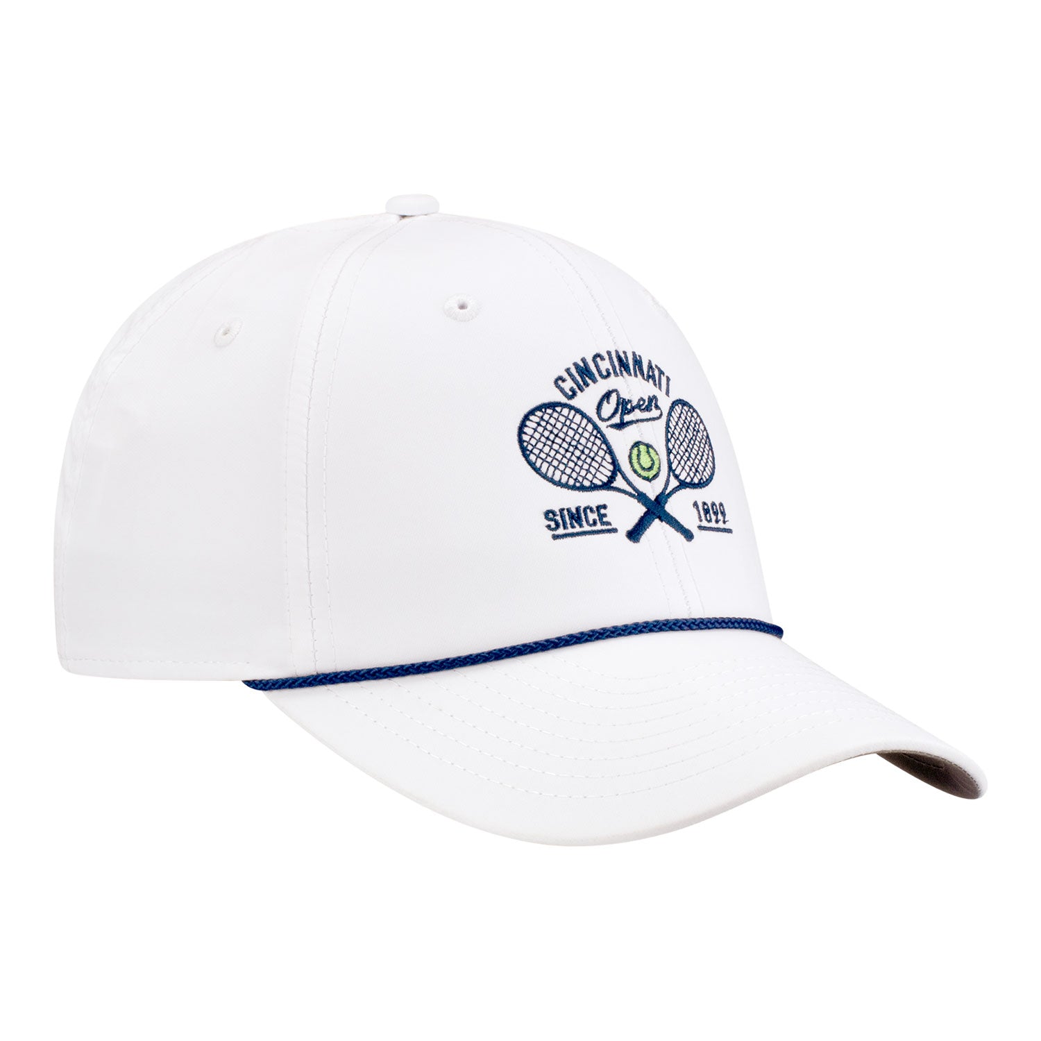Imperial Cincinnati Open Structured Performance Hat in White - Front Right