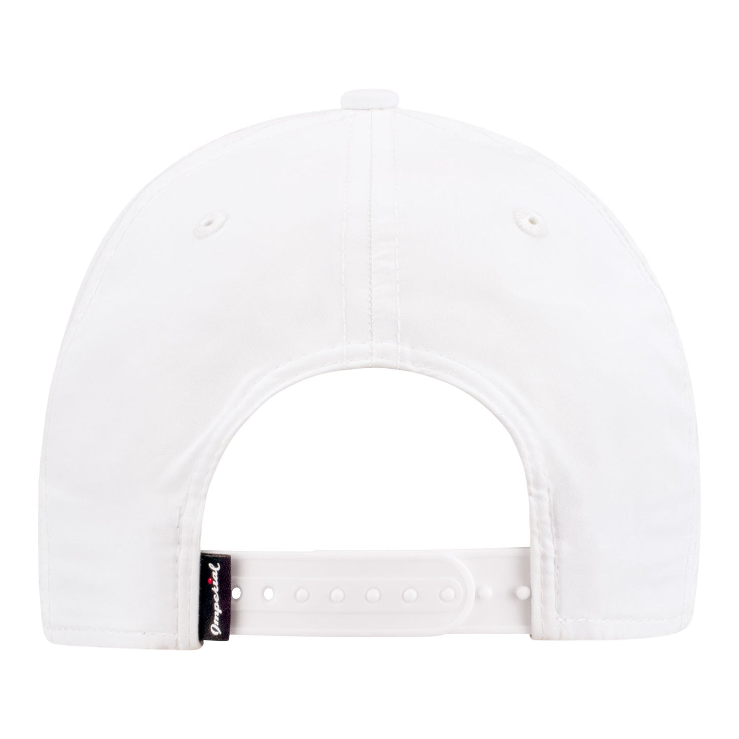 Imperial Cincinnati Open Structured Performance Hat in White - Back
