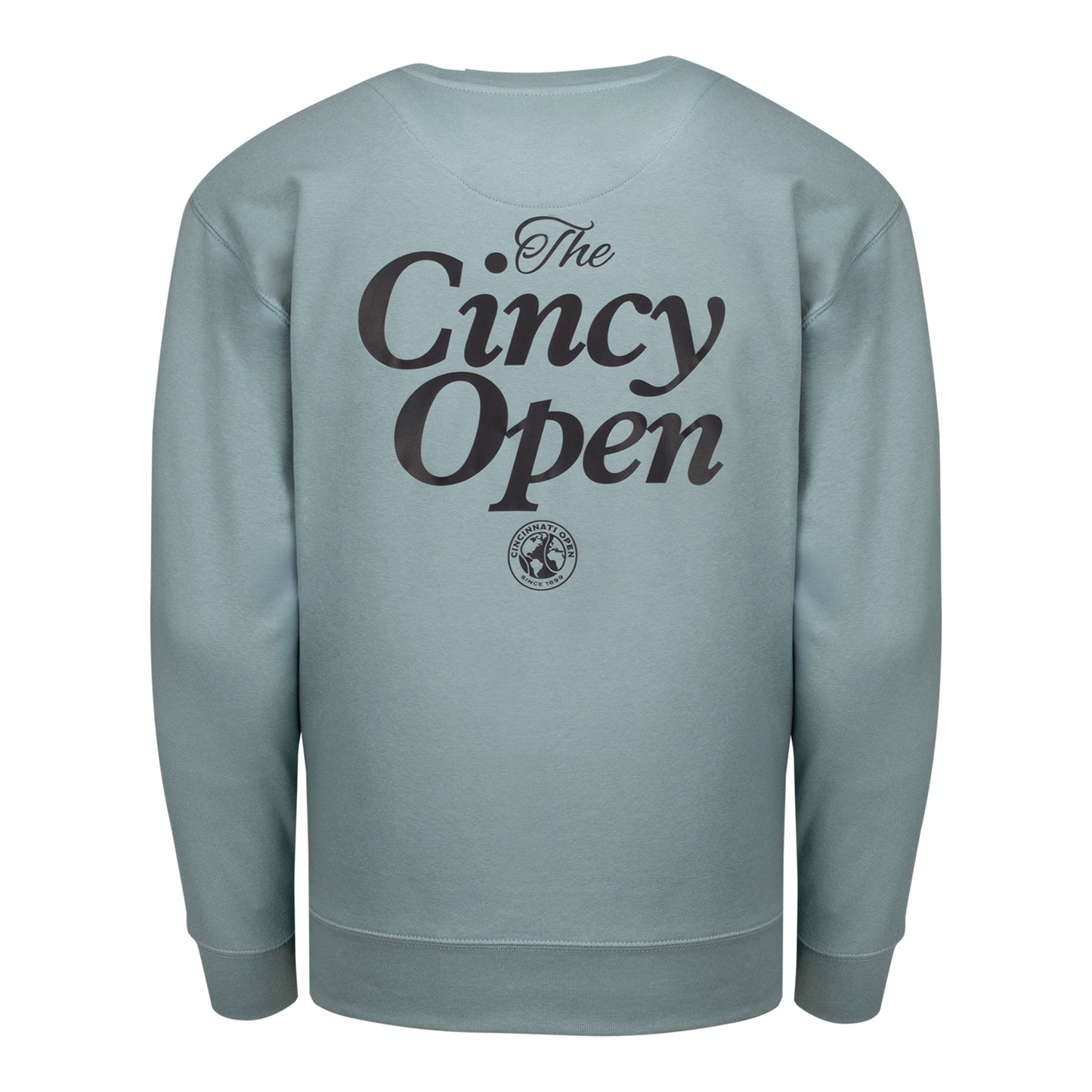 Ahead Cincinnati Open Lindner Family Crew in Light Agave Green - Back View