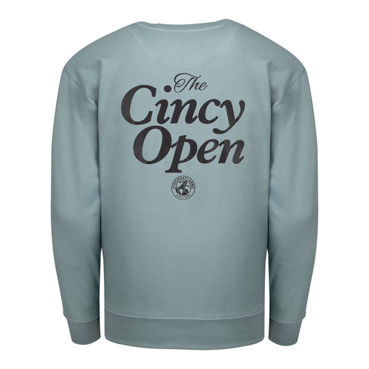 Ahead Cincinnati Open Lindner Family Crew in Light Agave Green - Back View