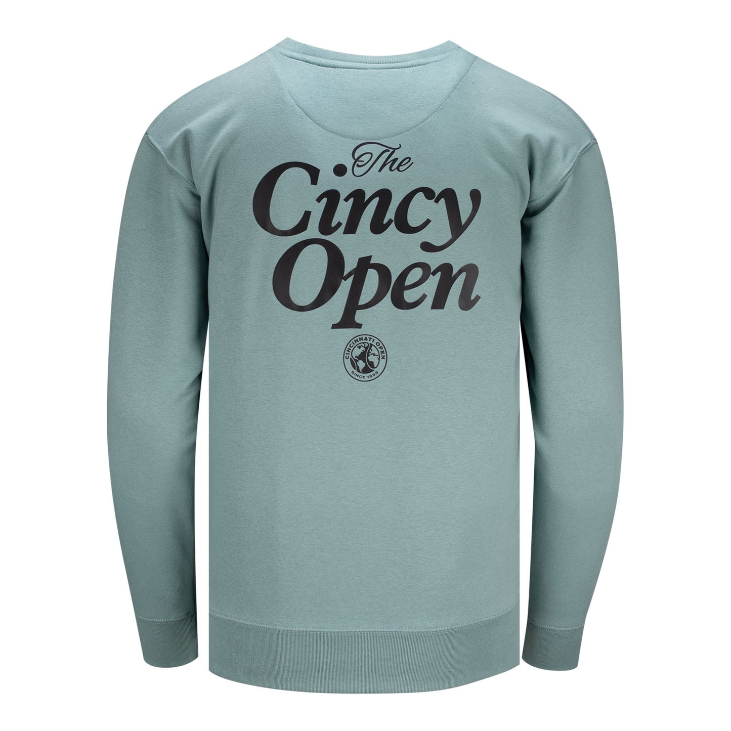 Ahead Cincinnati Open Lindner Family Crew in Light Agave Green - back