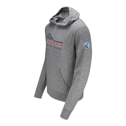 Standard Rec Cincinnati Open Racket Rec Hoodie in Oyster - Left Side