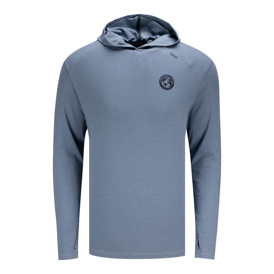 tasc Cincinnati Open Carrollton Hoodie in Anchor Blue - Front 
