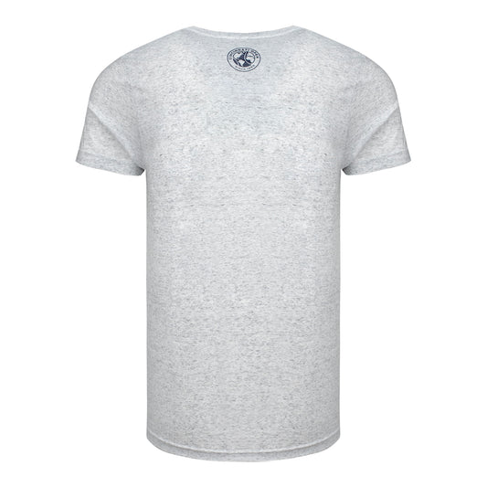 Ahead Cincinnati Open Stadium Tennis Ball T-Shirt in Heather Grey - Back View