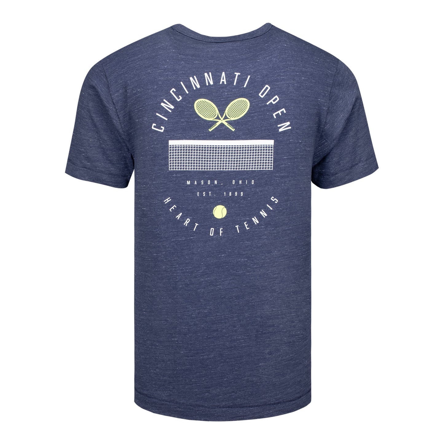 Gear for Sports Cincinnati Open Tennis Net T-Shirt in Navy - Back View