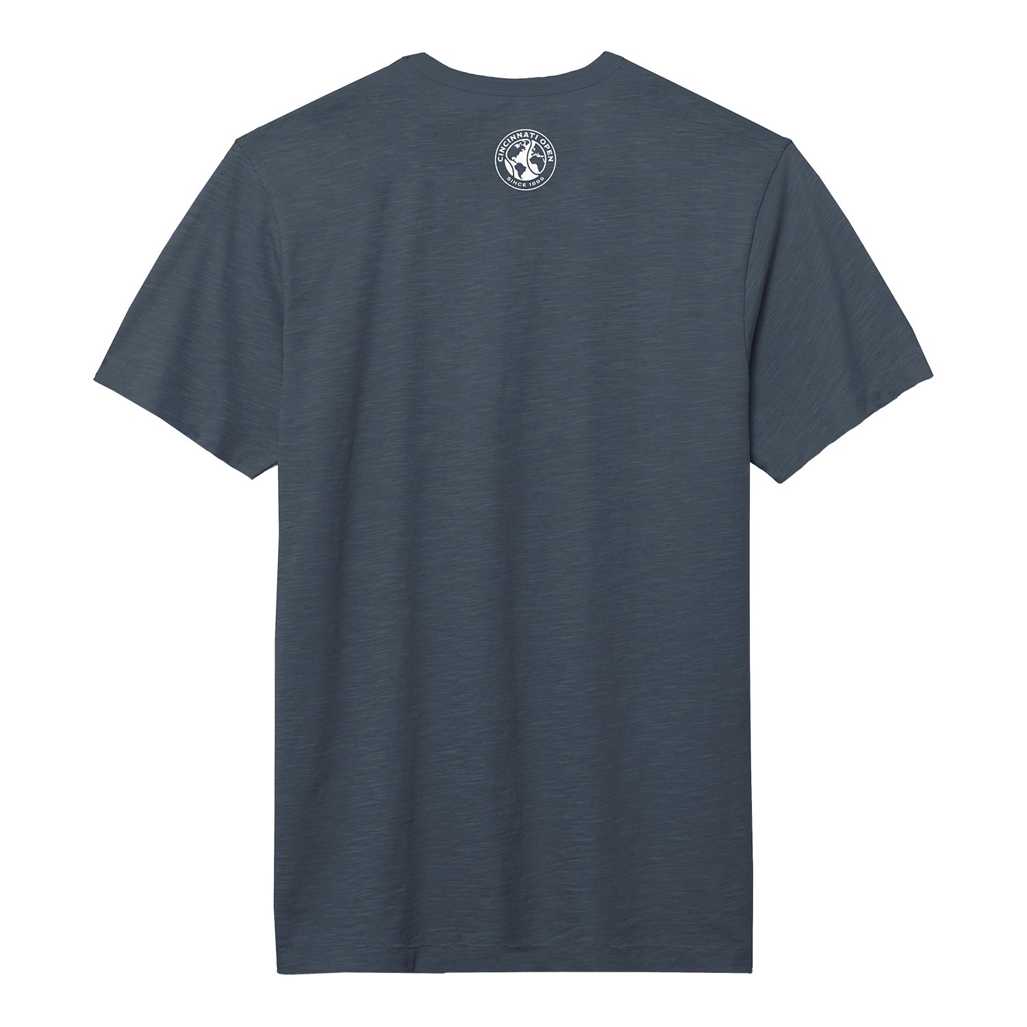 Legacy Cincinnati Open Text Jersey Slub T-Shirt in Spring Navy - Back