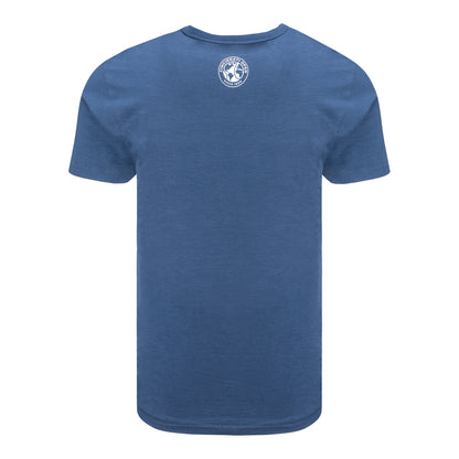 Legacy Cincinnati Open Text Jersey Slub T-Shirt in Spring Navy - Back
