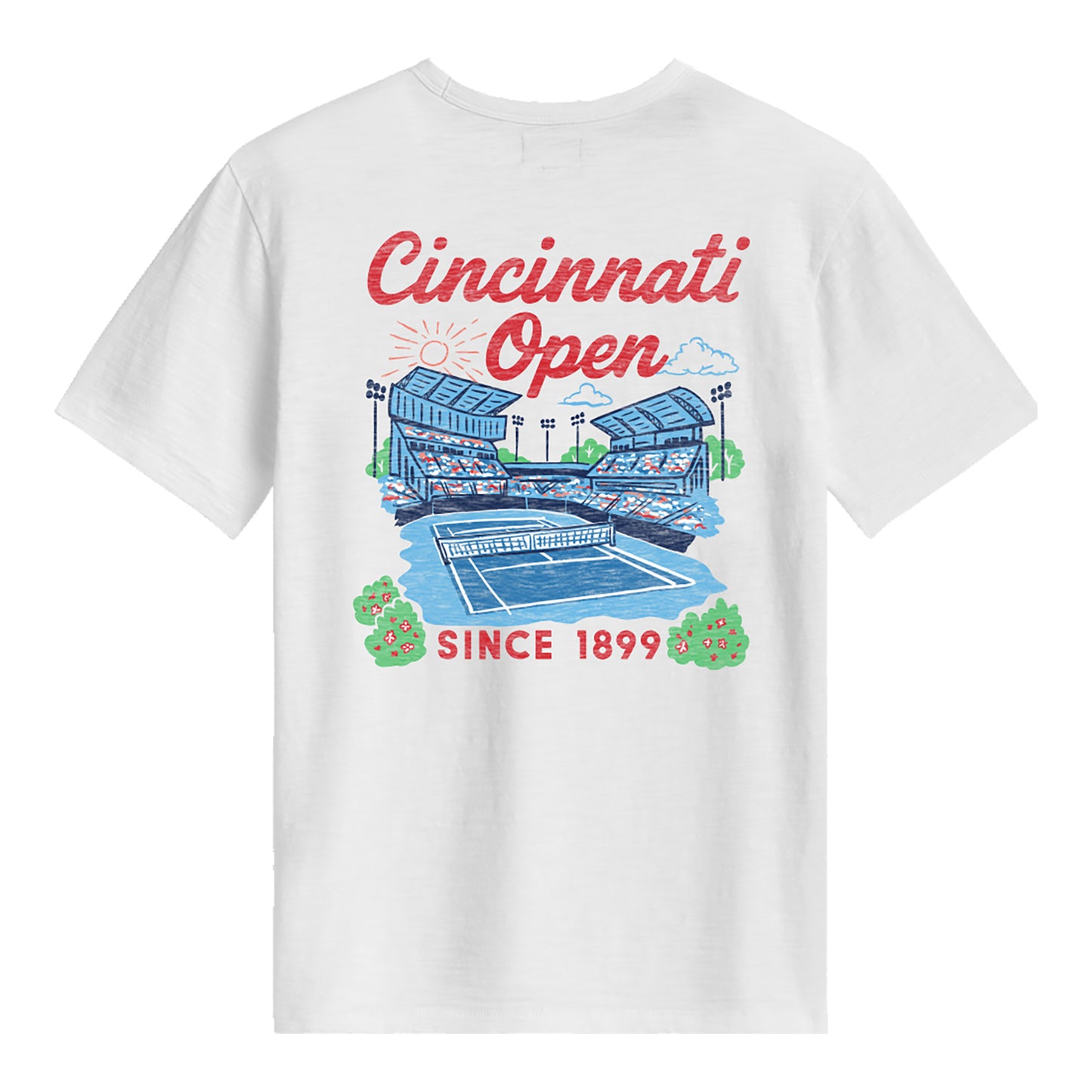 Standard Rec Cincinnati Open Stadium T-Shirt in White