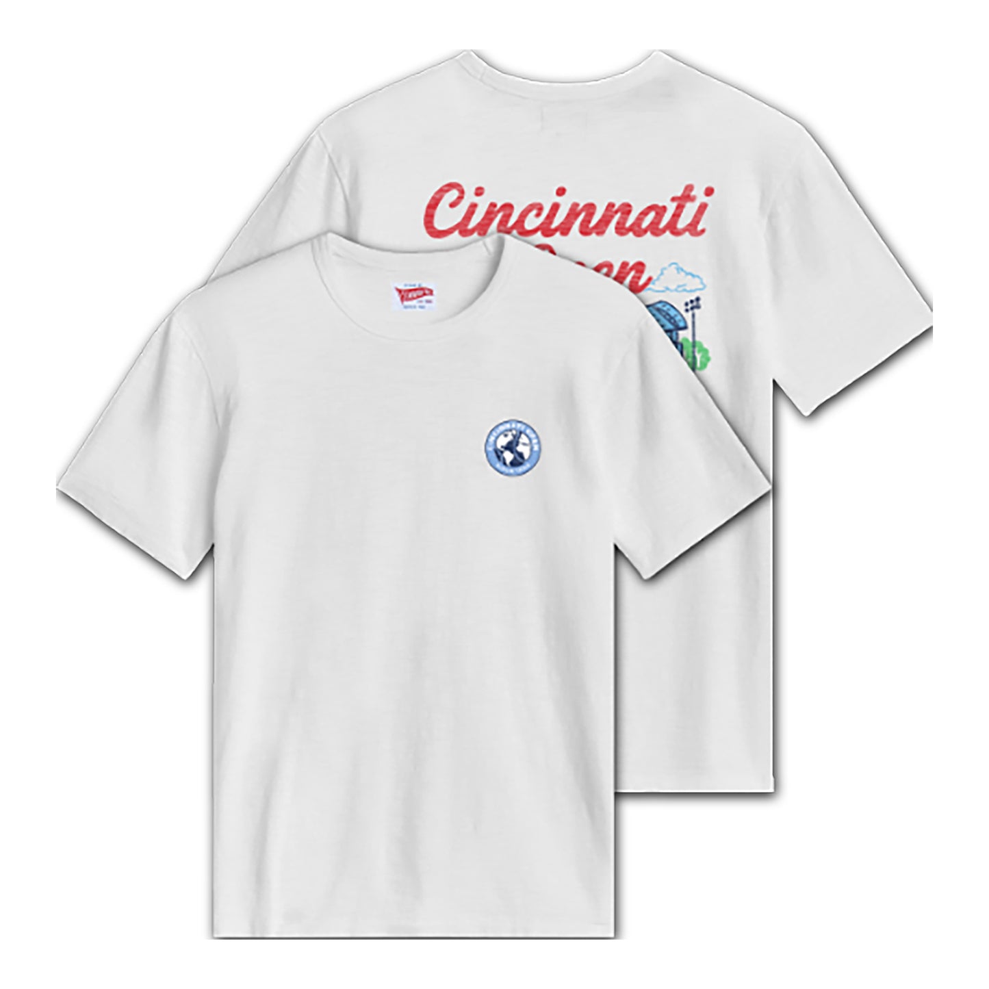 Standard Rec Cincinnati Open Stadium T-Shirt in White