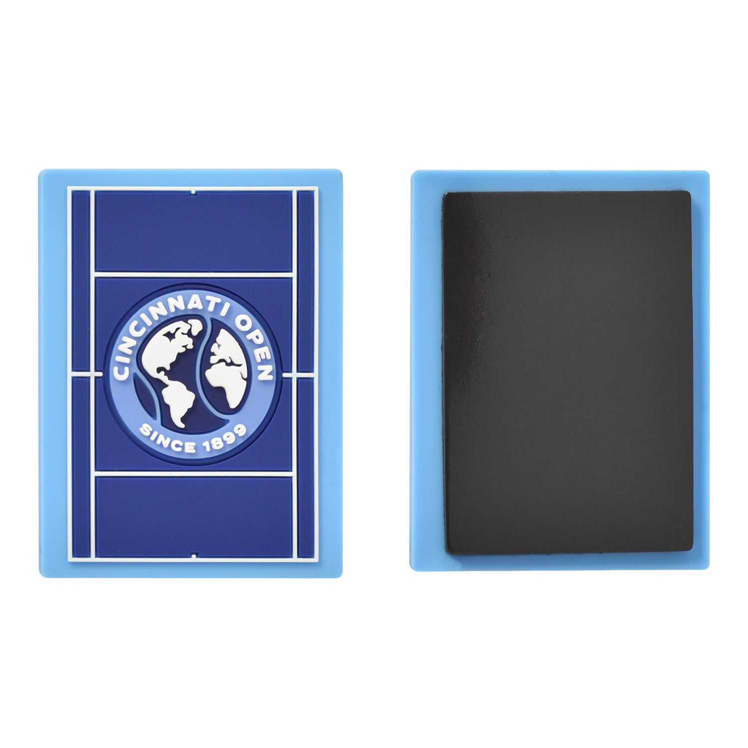 PRG Golf Cincinnati Open Tennis Ball and Court Magnet Set - Court Front and Back