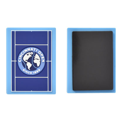 PRG Golf Cincinnati Open Tennis Ball and Court Magnet Set - Court Front and Back