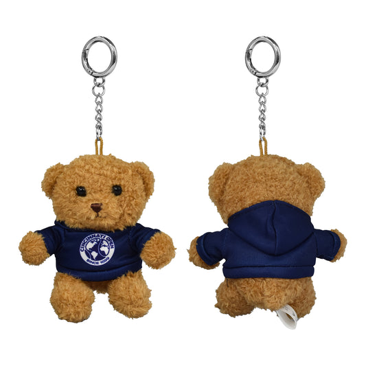 PRG Golf Cincinnati Open Plush Teddy Bear Keychain - Front and Back
